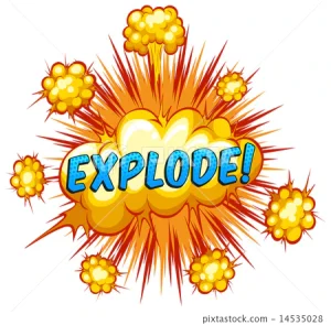 explode