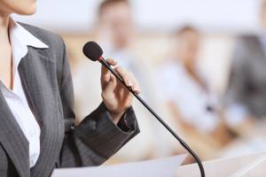 speaking